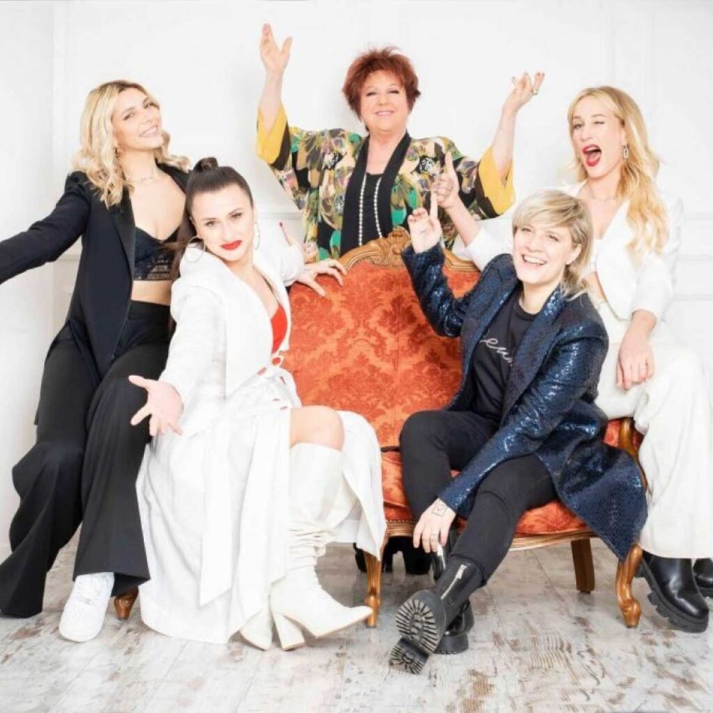 Anche Rossano arriva a Sanremo con le Deva Le DEVA con Orietta Berti - Sanremo 2021